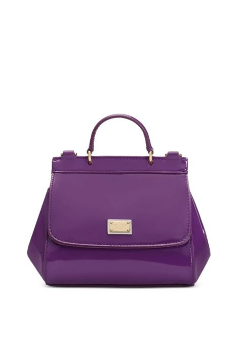 Borsa Mini Sicily In Vernice Viola DOLCE & GABBANA KIDS | EB0003-A10678H438